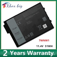 7WNW1 Laptop Baery for Dell Latitude P85G P86G DMF8C 0DMF8C 7424 5424 5420 Rugged Extreme Series Notebook  11.4V 51Wh