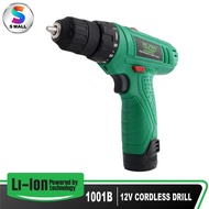 MCPRO Professional 12V LED Cordless Drill Driver Electric Power Tools Rechargeable Li-Ion Battery (1001B)