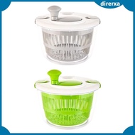 [Direrxa] Lettuce Strainer Dryer Manual Vegetable Washer and Dryer for Lettuce Cabbage