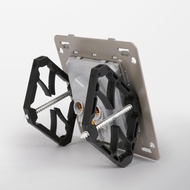 2pcs( 1 set ) Socket Wall Mount Switch Box Repair Device Bottom Box Repair Accessories for Electrica