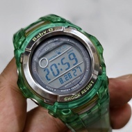 Đồng hồ Casio Baby Gshock màu xanh đẹp pin năng lượng Mặt Trời