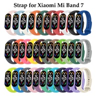 Ready Stock Xiaomi Mi Band 7 Strap Silicone Wristband Bracelet Replacement for Xiaomi Smart Band 7 N