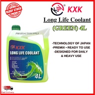 Premix KXK Long Life Coolant 4Liters ( Technology of Japan ) Green TCL Long Life Coolant KXK TCL