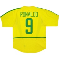 2002 Brazil Football Home Away Retro Soccer Jersey #RONALDO #RONALDINHO KSVJ
