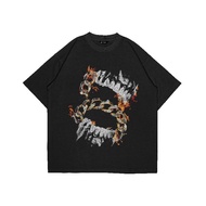WRLDSTUDIOS_ T-Shirt TWISTED BITE Black 20s