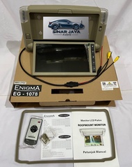 OEM Monitor TV Plafon 9 Inch Enigma EG-1078 TV Plafon OEM Toyota Daihatsu