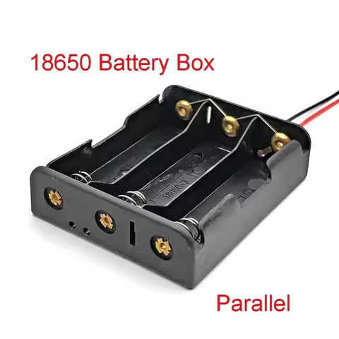 18650 Power Bank Cases 3 18650 Battery Holder Storage Box Case 18650 Parallel / Series Battery Box