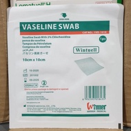 1pcs Vaseline Swab 10x10 Kasa Jaring Antibiotik Penutup Luka Bakar