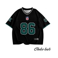 Oversized Jersey for children aged 2-12 years vintage/ rugby basseball/ /otd Korean/ /skenaoutfit to