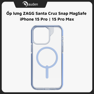 Ốp lưng iPhone 15 Pro | iPhone 15 Pro Max ZAGG Santa Cruz Snap hỗ trợ sạc MagSafe không dây - Hàng c