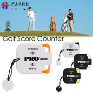 CHINK Golf Score Counter Portable Mini Two Digits Putt Score Counter