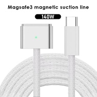 140W USB-C To Mgsaf3 Charging Cable Magnetic Charger Power Cord For M/a/c Pro Air A2681, A2442, A248