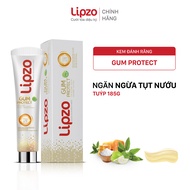 COMBO 03 Kem Đánh Răng Lipzo Gum Protect Ngăn Ngừa Tụt Nướu Và Chảy Máu Chân Răng Ngừa Khuẩn 95G