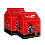 農心 - 辛拉麵 (特辣香菇味) 5包 × 2袋 (平行進口)