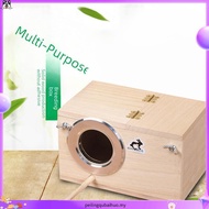 Pet Wood Parakeet Budgie Cockatiel Breeding Nesting Bird Avery Cage Box YW