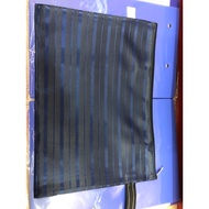 file document file zipper a4 Mingshengda A4 kanvas lapisan tunggal beg penyimpanan beg maklumat beg 