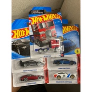Hot wheels Ferrari F40 Competizione 12cilindri SF90 Stradale 365 GTB4 Competizione Optimus Prime