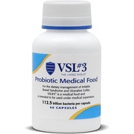 VSL#3® Probiotics for Digestive Health, IBS & UC Symptoms - 112.5B CFUs, High-Potency, Multi-Strain,