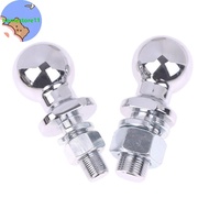 Homestore 50mm Chrome Hitch Mount Tow Ball Shank Dia Capacity Coupling Trailer Parts RV Camper Carav