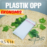 OPP plastic 9.5x14 cm / Economical OPP plastic bag / seal plastic / 9.5x14 cm glue plastic Economica