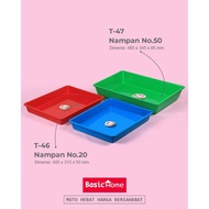Basic Home T-46 Square Tray No. 20 Plastic Tray Tray SQUARE SERVING TRAY NO. 20 BASIC HOME LION STAR