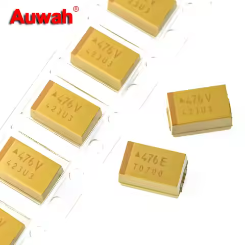 5pcs 47uF 20V 25V 35V 7343 Type E SMD Tantalum capacitor TAJE476K020RNJ TAJE476K035RNJ 476D 476E 476