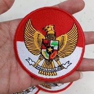 Bordir Garuda Merah Putih/Patch Bordir Garuda