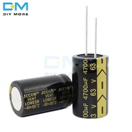 Aluminum Electrolytic Capacitor 63V 4700uF 22x35mm High Frequency Low ESR 63V 4700uF 22*35mm Capacitor diymore