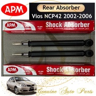 （100% ORIGINAL) APM GAS SHOCK ABSORBER E2065M TOYOTA VIOS NCP42 2002-2006 REAR LH RH ABSORBER GAS PR