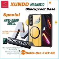 Nubia Neo 3 5G / Neo 3 GT 5G Case XUNDD Beatle Magnet Airbag Shockproof Case