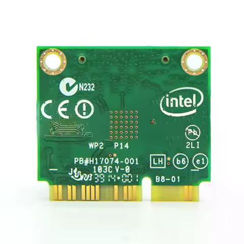 1Pcs Mini PCI-E Dual-Band 2.4G/5Ghz Wireless Network Card AC 7260 7260HMW Bluetooth 4.0 802.11a/b/g/