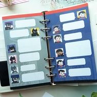 [Autumn Famous Mountain Garden] Ice Cream Superman Batman Super Bat A6 Loose-leaf Inner Core Set