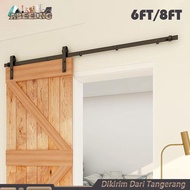 6FT/8FT SLIDING BARN DOOR HARDWARE BAJA REL PINTU GESER BARN - TOKO LAZKAR