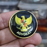 PREMIUM MODEL GARUDA LOGO ADVOCATE PIN - GARUDA ADVOCATE BADGE