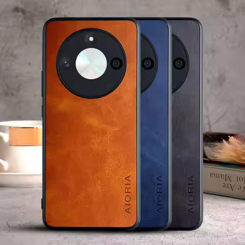 Case For Honor X50 X8B X9A X9B X50i X50 Pro X50 GT funda Luxury Vintage Leather cover skin phone coq