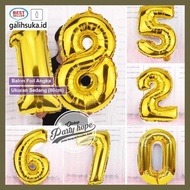 9u89yf8- 80CM Jumbo Gold Number Balloons / Large Number Foil Balloons / Number Balloons - One 5Y67E6