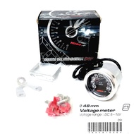 Koso Voltage Meter DC8-16V Digital LCD Meter