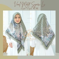 01. jilbab motif jumbo syar'i, kerudung segi empat motif 130 x 130,