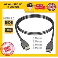 HDMI 2.0 CABLE FULL HD 1080P 4K for PS3 PS4 XBOX Astro Android TV Box BluRay 1 2 3 4 5 Meter