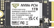 Timetec 1TB M.2 2242 SSD NVMe PCIe Gen3x4 3D NAND TLC Read/Write Speed Up to 2,100/1,600 MB/s Compat