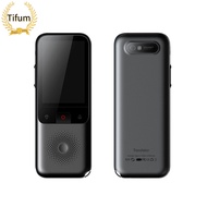 Tifum T11 Language Translator Device High Accuracy Real Time WIFI 2-Way Voice Photo Translator With