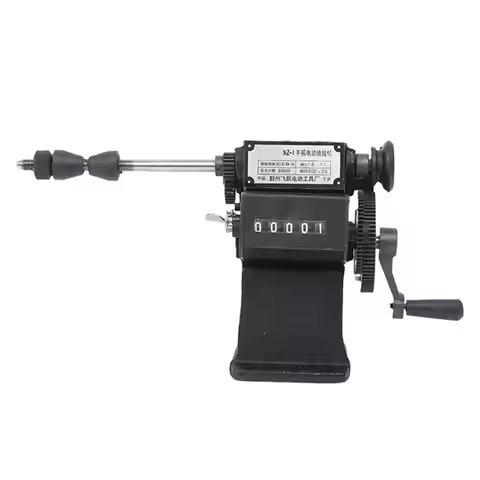 Manual Coil Winder Machine Counter Coil Winding Machine for Ribbon Sewing