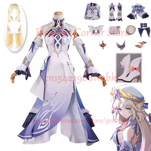 Game Genshin Impact New Arrival Nicole Reeyn Cosplay Costume Full Set Uniform Outfis Nicole Reeyn Co