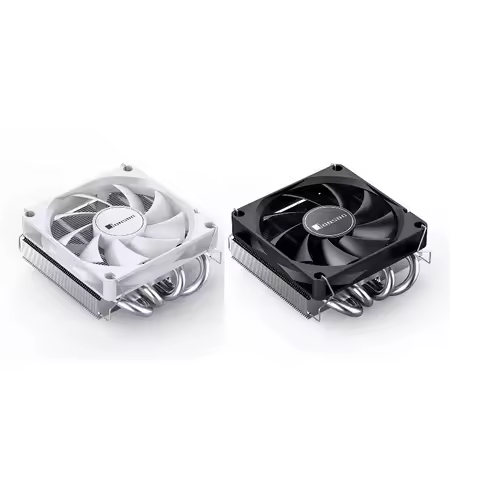 JONSBO HP-400S CPU Cooler Pressure Type 4 Heatpipes 9CM Fan for ITX Small Form Factor Chassis Slim T