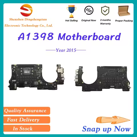 2013 2015 2014 Year For MacBook Pro 15" A1398 Motherboard Ram 8GB 16GB SSD 256GB 500GB 1TB Logic Boa