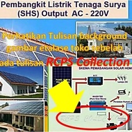 Solar Panel Pembangkit Listrik Tenaga Surya 500watt