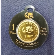 1 dinar emas QM 4.25gram 999.9