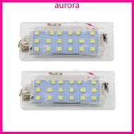 Auro 2PCs Canbus Led Number License Plate Lights Auto Replacement Bulb for E53 X5 1999-2003 E83 X3 0