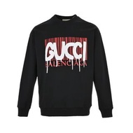 巴黎世家Balenciaga X Gucci聯名條碼印花長袖T恤 代購服務