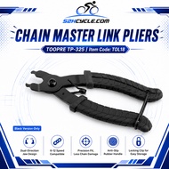 MY Ready Stock TOOPRE TP-325 Bicycle Chain Master Link Pliers Black TOL18 6 7 8 9 10 11 12 Speed Cha